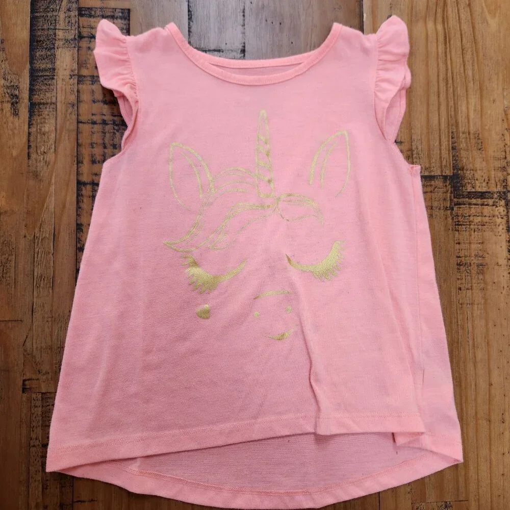 Bundle (10) Youth Girls Summer Outfits Clothing T-Shirt Tanks Jean Jacket Sz 5-7